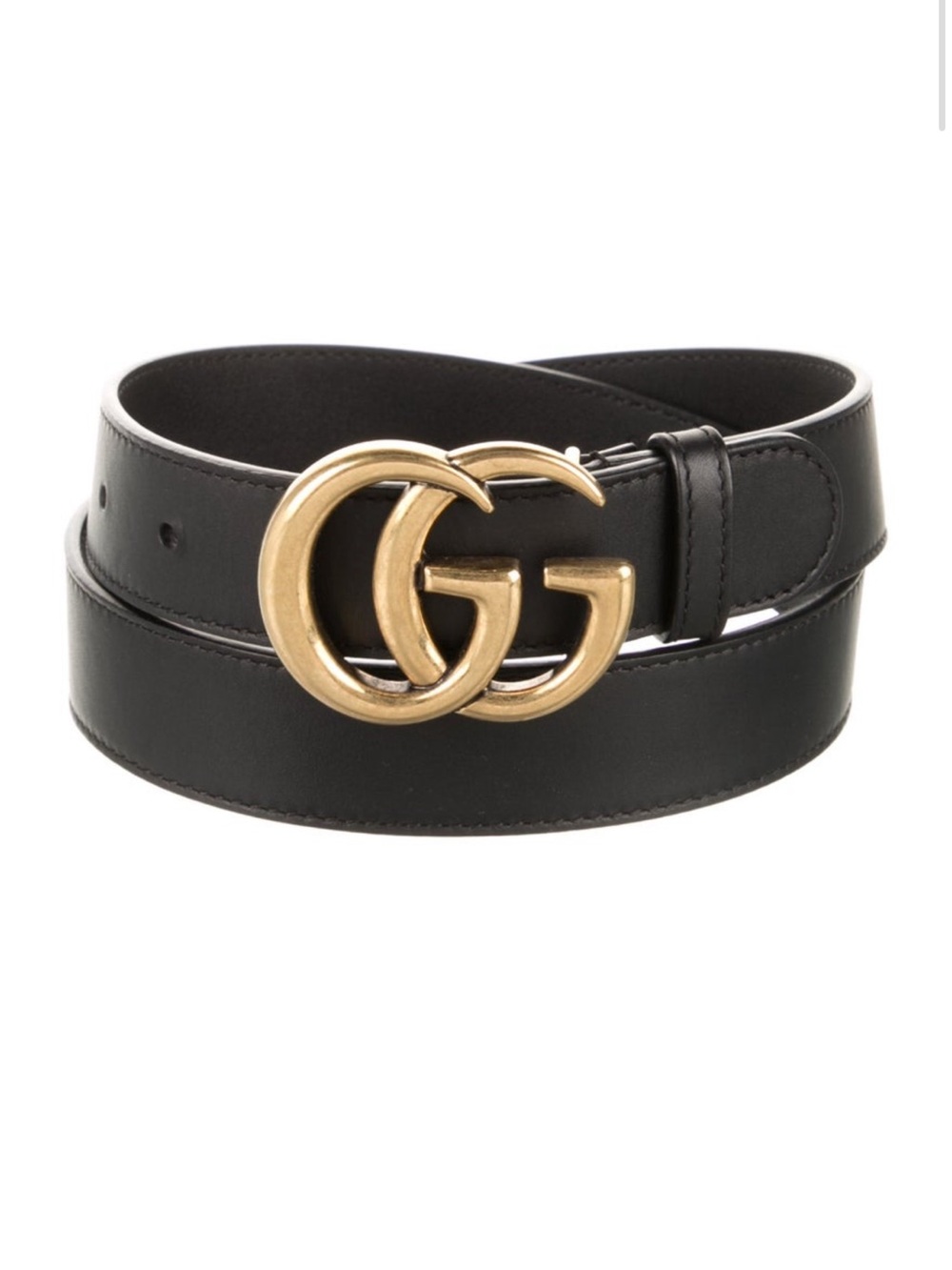 AUTHENTIC Worn Once Gucci Double G Belt